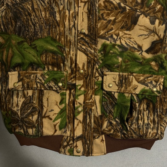 Cabelas Super Slam Hunting Jacket XL Realtree Camo Thinsulate DryPlus Made in US - Picture 3 of 13